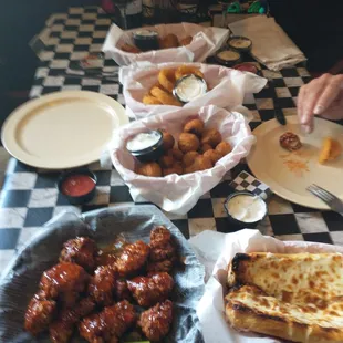 Sometimes we just get appetizers! Yum!