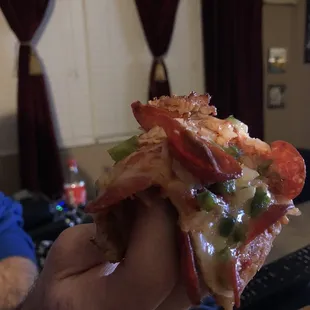 The works pizza