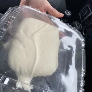 Carrot cake that was absolutely decadent