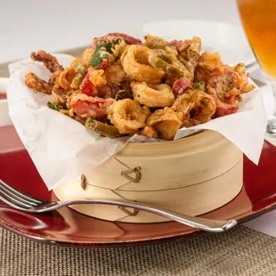 Fried calamari is a guest favorite.