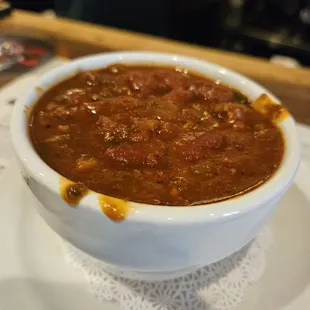Cup of chili