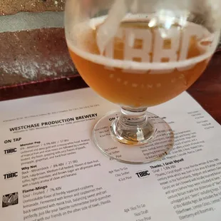 Flame-Mingo. This bad Yelper forgot to take a pic until we were almost done.