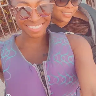Getting ready to jet ski!