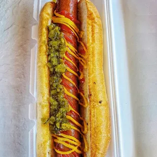 Foot Long Hot dogs