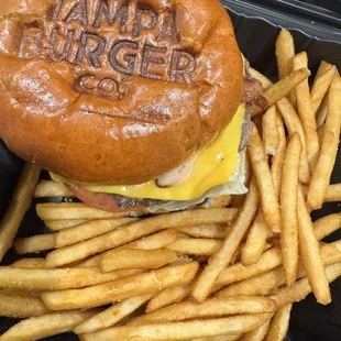 Signature burger