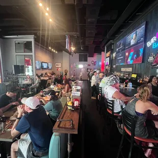 Crowd at Tampa Burgers and Pirates