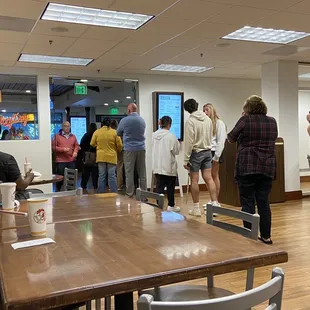 Moves fast. Dine in or to go.