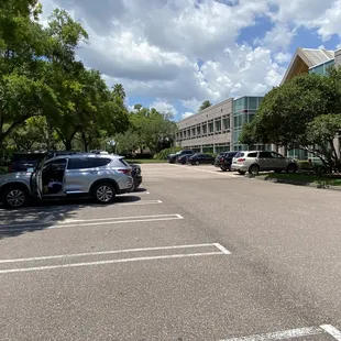 Easy parking in office park