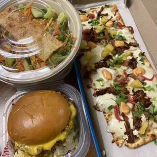 Three Restaurants combined to go or dine in. Super quick service