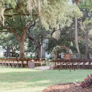 Front lawn ceremony