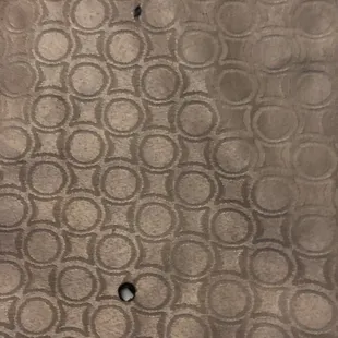 Burnt holes in the sheets