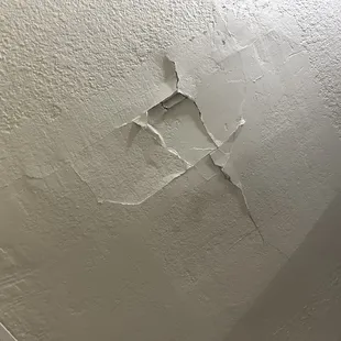 Damaged walls