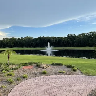 View from the clubhouse