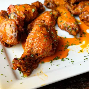 Baked chicken wings!