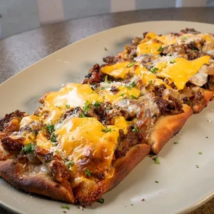 a plate of food on a table