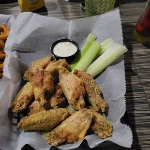 Lemon pepper wings