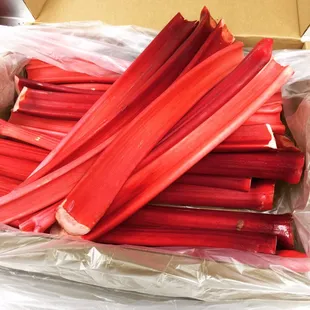Rhubarb from Chef&apos;s Garden in Ohio...:)