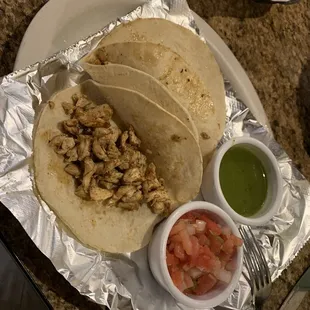 Tacos al carbon
