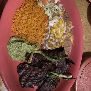 Carne asada plate 4