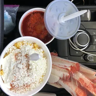 Elotes, mangonada, jicama