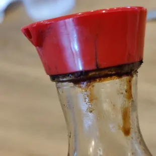 Super Nasty Soy Sauce... Do they ever clean?