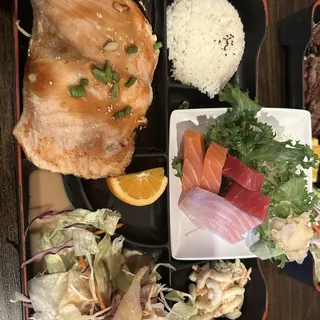 Salmon Teriyaki Bento
