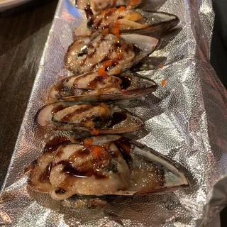 Baked Green Mussel
