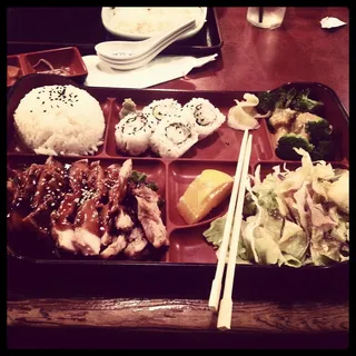 Spicy Chicken Teriyaki Bento Box