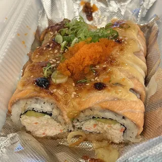 B3. Baked Salmon Roll
