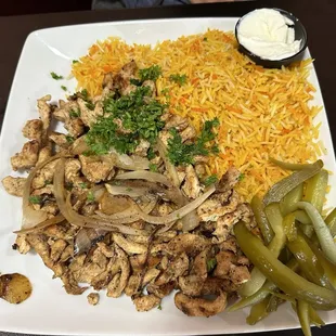 Chicken Shawarma Platter