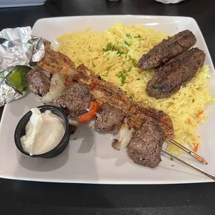 Mixed Grill Platter Combo Meal