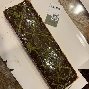 Dubai Chocolate Tart