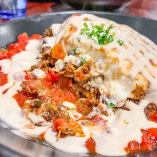 Moussaka - the layers all melt in your mouth