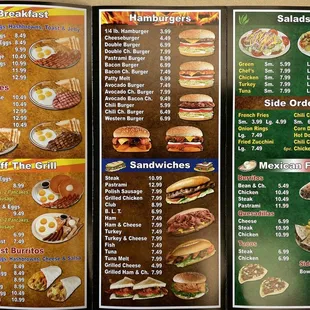 Menu 2022