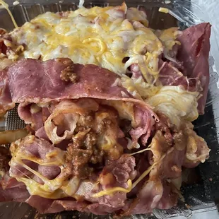 &quot;Pastrami chili cheese fries&quot;