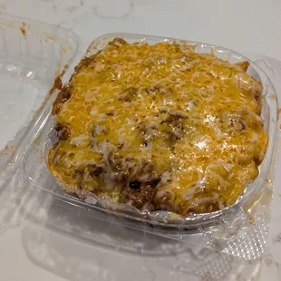 Small chili cheese fries