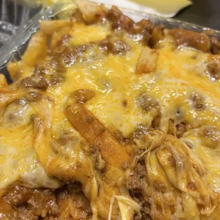 Chili cheese fries