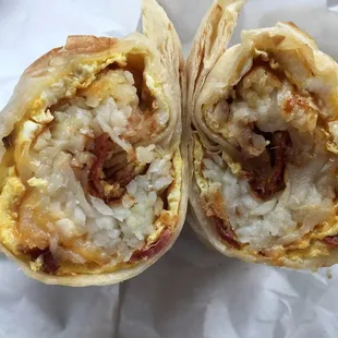 Breakfast Burrito Bacon