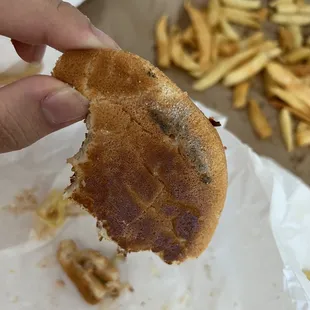 The manager said that this isn't mold.