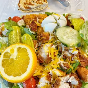 Crispy Chicken Salad