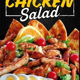 grille chicken salad