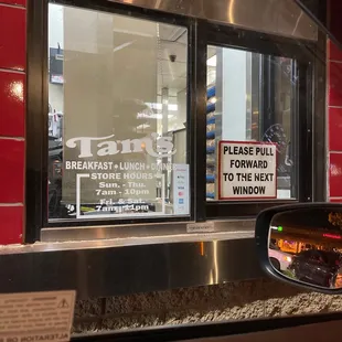 They definitely need to open this window to take payment.