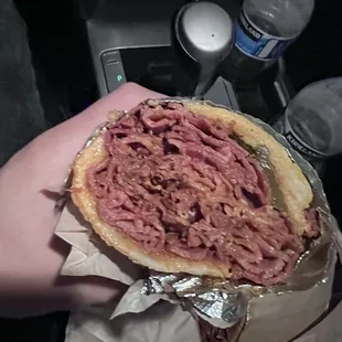 Pastrami sandwich