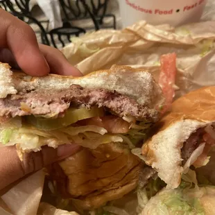 This place sucks they should&apos;ve left it burn down and never built again paid 70 dollars and my burgers and onion rings were raw