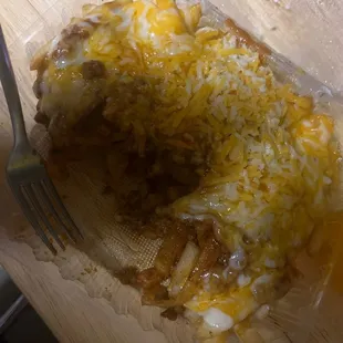 Chilli cheese fries from tams so damn good and cheap