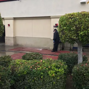 Not so smart person wasting thousands of gallons of water