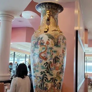 Huge vase