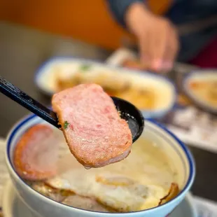 spam instant noodle