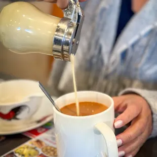 morning milk tea