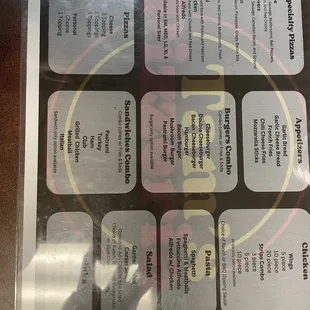 New ownership as of Dec 2023! Here's the current menu